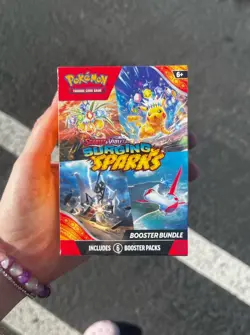Pokemon Scarlet & Violet Pikachu Surging Sparks Booster Bundle English Sealed - Image 1