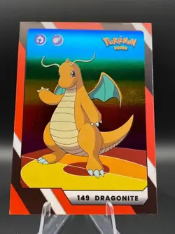 2025 Pokemon Full House Kanto #149 Dragonite Rainbow Foil - Image 4