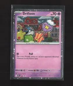 2x 2025 Pokemon Mega Evolutions Black Star Promo Drifloon MEP 005 + Drifblim 006 - Image 2