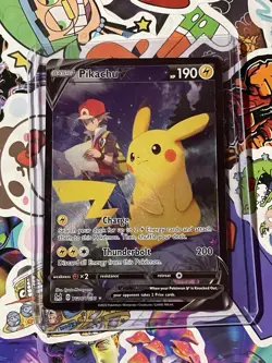 Pokemon Pikachu V TG16/TG30 Swsh11: Lost Origin Ultra Rare Holo Lightning - Image 1