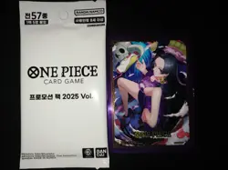 One Piece Promotion Pack 2025 Vol. 1 Korean New + Boa Hancock Sleeve #11 - Image 1