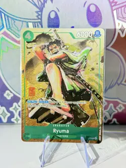 P-072 Ryuma (Oda Stamped Signature) One Piece Best Selection Vol. 3 ENG NM - Image 1