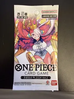 One Piece Card Game Promo Pack 2024 Vol. 2 P-028-P-032 Korean Sealed Promotion - Image 1
