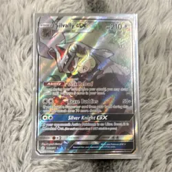 Pokemon Silvally GX Full Art Holo 210HP SM-Cosmic Eclipse Card 227/236 Beast - Image 1