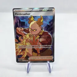 Firebreather 119/094 Phantasmal Flames Full Art Ultra Rare Holo Pokemon Card NM - Image 1