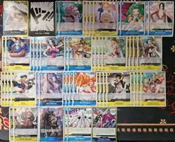 One Piece TCG OP14 Blue/Yellow Boa Hancock Deck + 50 Extra Cards - Image 1