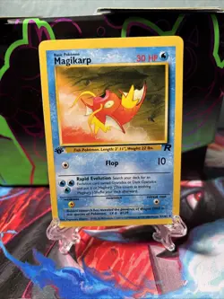 Magikarp 47/82 1st Edition Team Rocket Non Holo Pokemon Card - Image 1