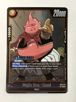 Dragon Ball Super Card Game Manga Booster SB01-041 Majin Buu Good - Image 1