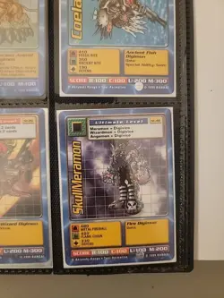 Vintage Digimon Card Collection Binder – 1999–2002 Bandai Holos 26 Cards - Image 3