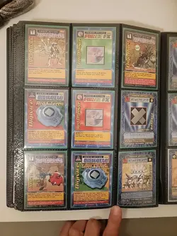 Vintage Digimon Card Collection Binder – 1999–2002 Bandai Holos 26 Cards - Image 5
