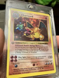 Pokemon High End ReplicaCharizard First Edition Base Set Straight From Tokyo - Image 1