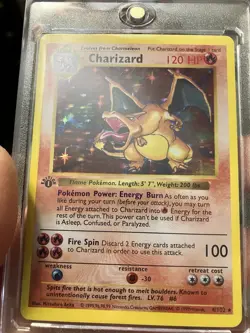 Pokemon High End ReplicaCharizard First Edition Base Set Straight From Tokyo - Image 4