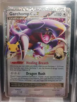 GARCHOMP 2009 POKEMON PLATINUM SUPREME VICTORS #145 C LV.X-HOLO NM-MT 8.5 - Image 1