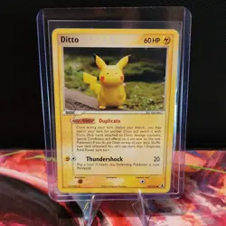Pokemon Ditto (Pikachu) 63/113 EX Delta Species English - Image 1
