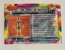 Topps Pokemon Mewtwo Strikes Back The Story Of Mewtwo Holofoil Blue Label - Image 2