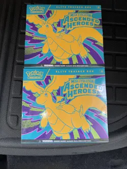 2X Pokemon Ascended Heroes Elite Trainer Boxes ETBs Factory Sealed Ready to Ship - Image 1