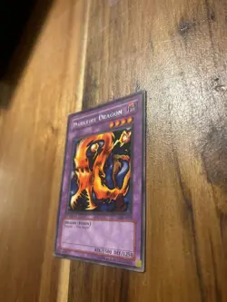 Yu-Gi-Oh TCG Darkfire Dragon Legend Blue Eyes White Dragon LOB-A019 1stEditionNM - Image 2