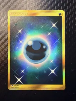 2017 Pokemon TCG Dark Energy Secret Rare Gold Card- #168/147-Burning Shadows - Image 1