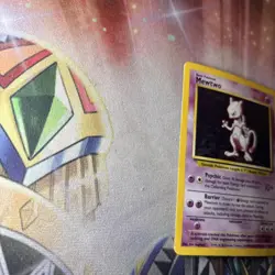 Mewtwo 10/102 Base Set Holo Rare Vintage 1999 Pokemon Card - Image 3