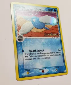 Swablu Dragon Frontiers 65/101 Reverse Holo Pokemon Card 2006 - Image 2