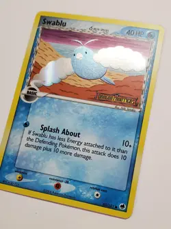 Swablu Dragon Frontiers 65/101 Reverse Holo Pokemon Card 2006 - Image 3