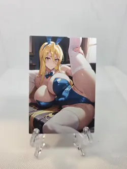 Shizuka Marikawa High School Of The Dead Anime Waifu Card - Image 1