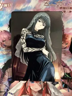 Non-Holo Beautiful Waifu Card Goddess Story CCG Anime Waifu Double Sided - Image 1