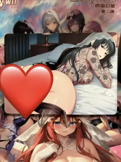 Non-Holo Beautiful Waifu Card Goddess Story CCG Anime Waifu Double Sided - Image 2