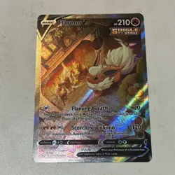 Pokemon TCG Flareon V SWSH179 Sword & Shield Promo Holo 210 HP Card - Image 1