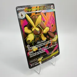 Pokemon Mega Lopunny ex 115/094 Phantasmal Flames Ultra Rare UR Hole TCG Card - Image 2