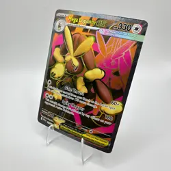Pokemon Mega Lopunny ex 115/094 Phantasmal Flames Ultra Rare UR Hole TCG Card - Image 3