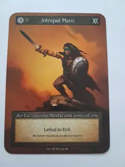 Intrepid Hero NM/M Sorcery Contested Realm Gothic Sorcery TCG - Image 1