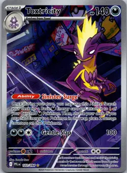 Toxtricity #103/094 ME02: Phantasmal Flames Full Art Rare Holo Pokemon NM - Image 1