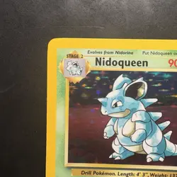 Pokemon Vintage Holo Nidoqueen 7/64 Jungle WotC 1999 - Image 2