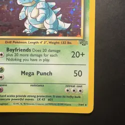 Pokemon Vintage Holo Nidoqueen 7/64 Jungle WotC 1999 - Image 4
