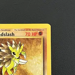 Pokemon TCG Sandslash Fossil 41/62 Uncommon 1st Edition - MP - Image 3