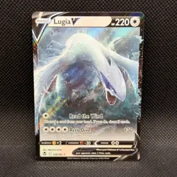 Lugia V 138/195 Pokemon Swsh12: Sword & Shield - Silver Tempest Holo - NM - Image 1