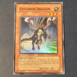 Yu-Gi-Oh! Exploder Dragon WC07-EN002 Super Rare Holo Near Mint *FREE SHIPPING* - Image 1