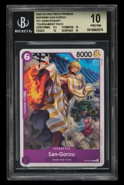 2022 🔵 BGS-10 - One Piece Promos San-Gorou 1st Anniversary Tournament Pack - Image 1