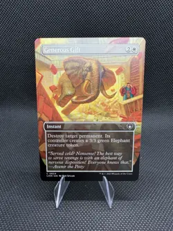 Generous Gift (Borderless) Commander Masters Regular - Image 1