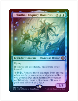 1x Tekuthal, Inquiry Dominus, Foil, Magic the Gathering MTG NM - Image 1