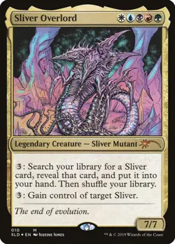 Sliver Overlord [Secret Lair Drop Series] Foil Near Mint - Image 1