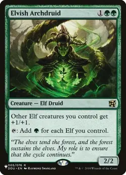 1x Elvish Archdruid NM Eng MTG - The List - Image 1