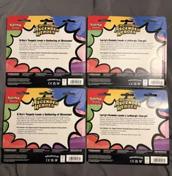 Pokemon Ascended Heroes 2-Pack Blisters - Set of 2 - Erika and Larry - Image 2