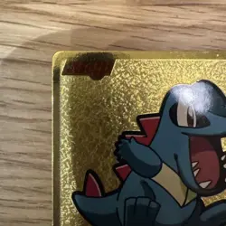 Pokemon Totodile Get Card Gold Meiji Pocket Monsters F/S Japanese - Image 4