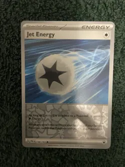 Jet Energy Reverse Holo 190/193 SV: Paldea Evolved Pokemon TCG 2023 - Image 1
