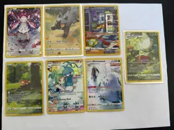 Pokemon Card Lot 7 Illustration Rares Trainer Gallery Galarian Gallery - Image 1