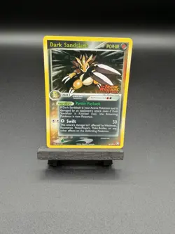 Pokemon Dark Sandslash Reverse Holo Team Rocket Returns #18 - Very Low Pop - NM- - Image 1