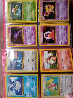 Pokemon TCG Near Complete Base Fossil & Jungle Set 1999 No Duplicates WOTC - Image 4
