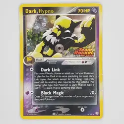 Dark Hypno 6/109 Holo Rare Pokemon 2004 EX Team Rocket Returns HP - Image 1